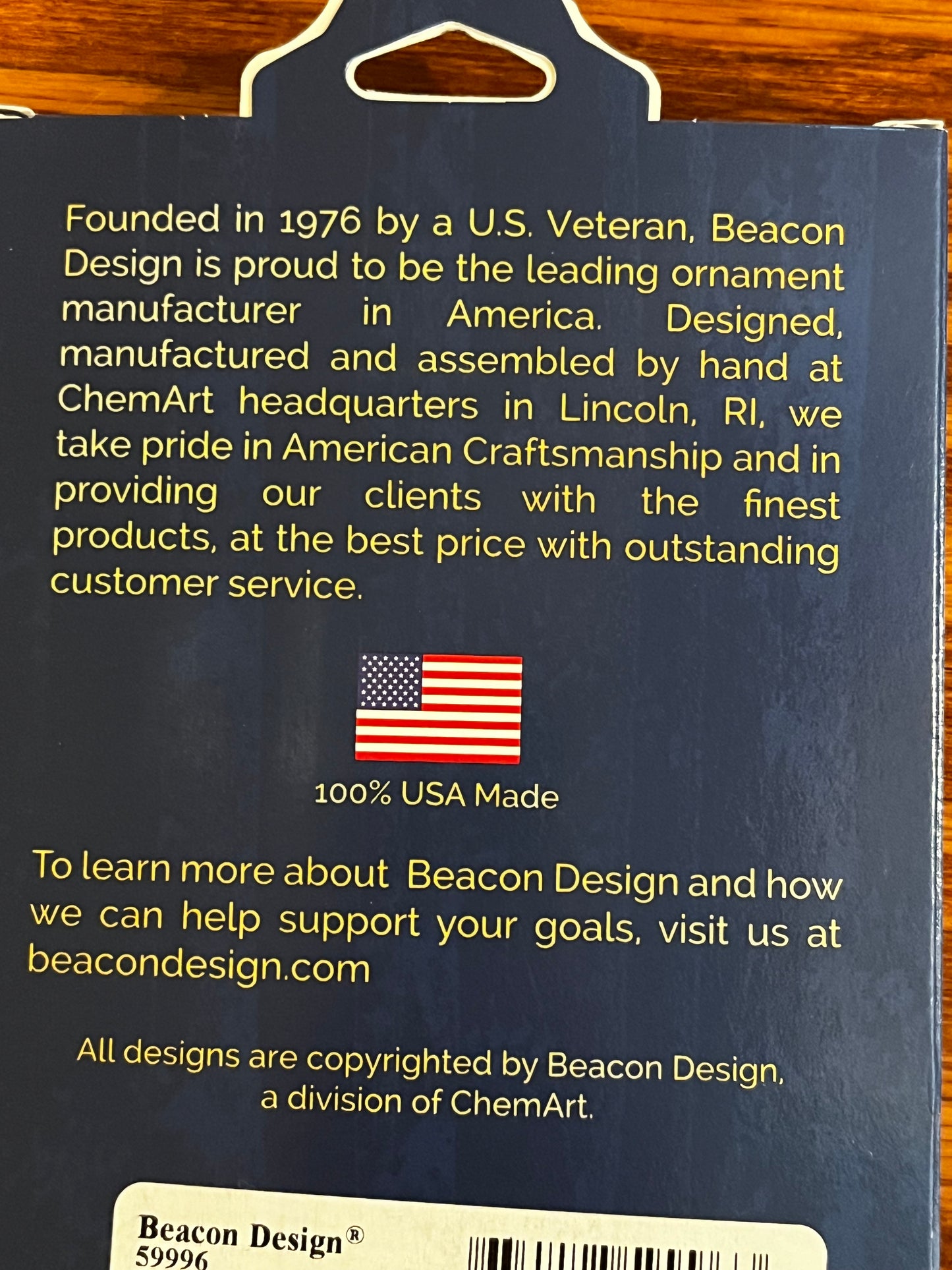 Honeybee Ornament (Beacon Design)