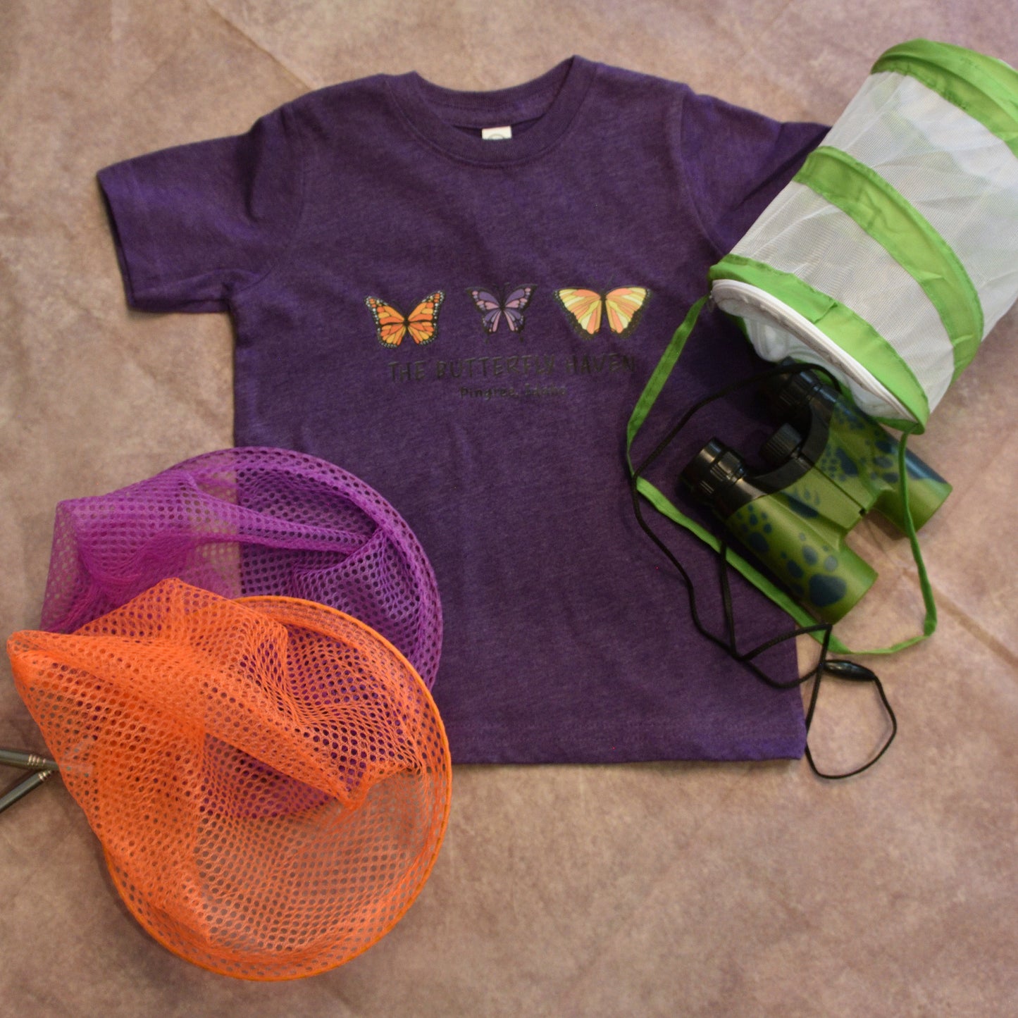 Short Sleeve Toddler Tshirt Tri Butterfly